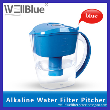 China Wellblue Manufacturer of Activated Carbon Water Filter Pitcher with CE, RoHS, FDA